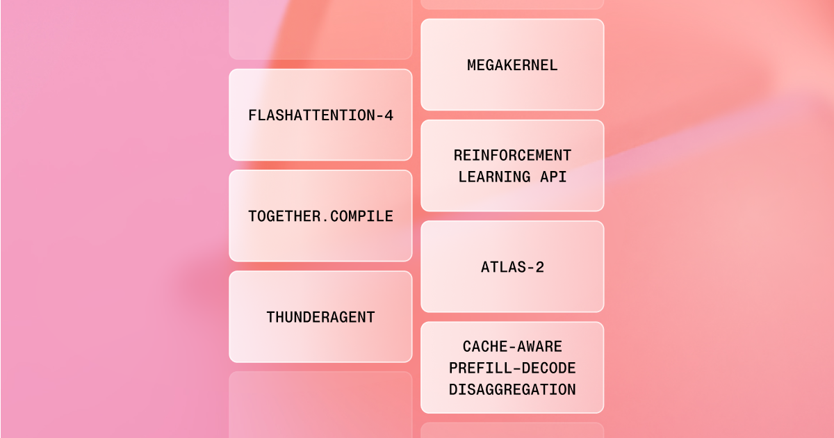 AI Native Conf 七项发布:Together AI 从内核到强化学习的全栈突破