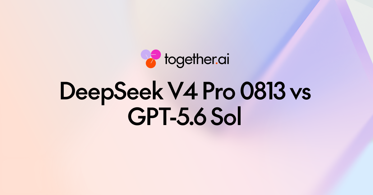 DeepSeek V4 Pro 0813 vs GPT-5.6 Sol:成本、编码能力与路由策略的深度对比