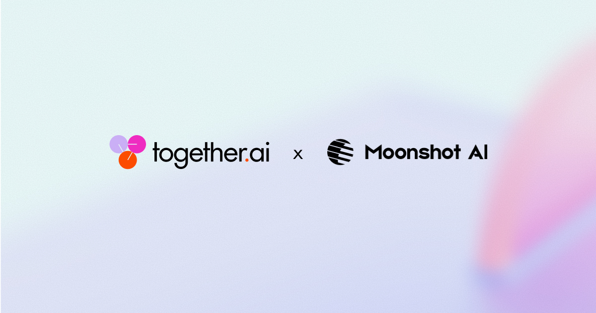 Together AI 与月之暗面达成战略合作，原生部署 Kimi 模型