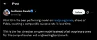 Kimi K3 在 NextJS 评测中登顶